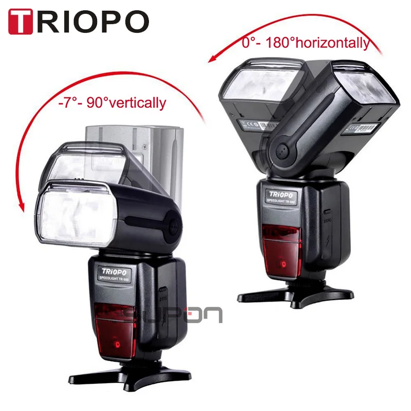 TRIOPO TR 988 Professional Speedlite TTL Camera Flash with High Speed Sync for Canon and Nikon