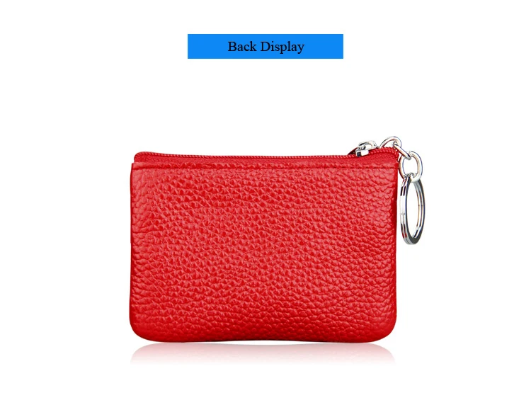 Lomelobo Women Genuine leather Coin Wallets bags holder L060 Details (06) lady Zipper Coin Bags Children Storage Pocket