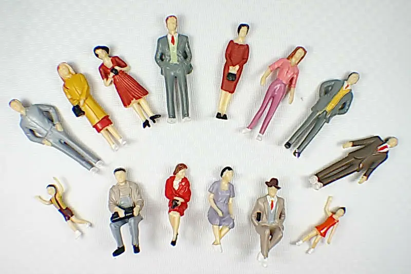 miniature plastic figures