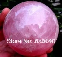 

NATURAL ROSE QUARTZ CRYSTAL SPHERE Healing 65MM