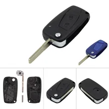 Новые 3 кнопки флип складной пульт дистанционного ключа оболочки для FIAT Punto Ducato Stilo, Panda идея Doblo Bravo дистанционный ключ дистанционного Fob чехол SIP22 лезвие