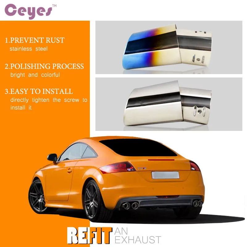 Exhaust Muffler Tip Pipe (6)