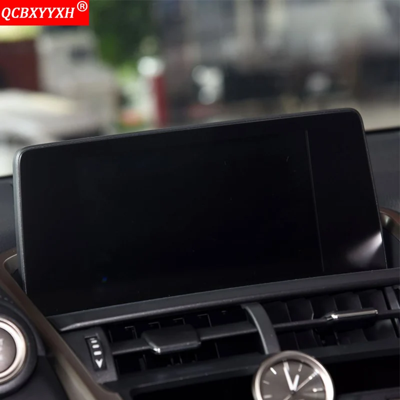 QCBXYYXH автомобиль-Стайлинг навигации Экран Стекло защитная пленка Управление из ЖК-дисплей Экран наклейки для Lexus NX 200 NX200T NX300