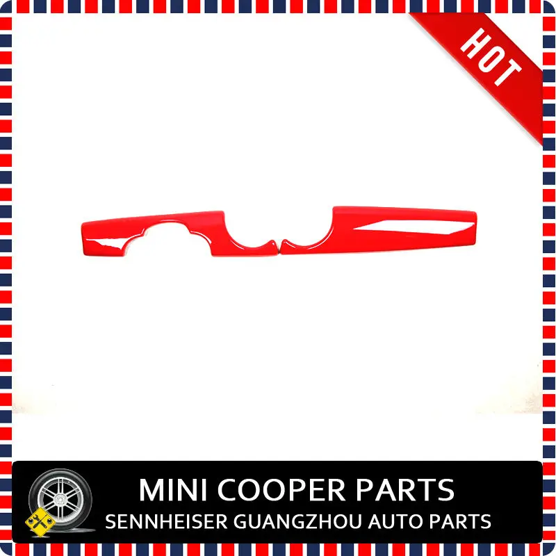 Фирменная Новинка ABS Пластик Материал с защитой от ультрафиолетового излучения, мини-Ray красного цвета приборной панели Панель Обложка для Mini Cooper R55 R56 R57 R58 R59