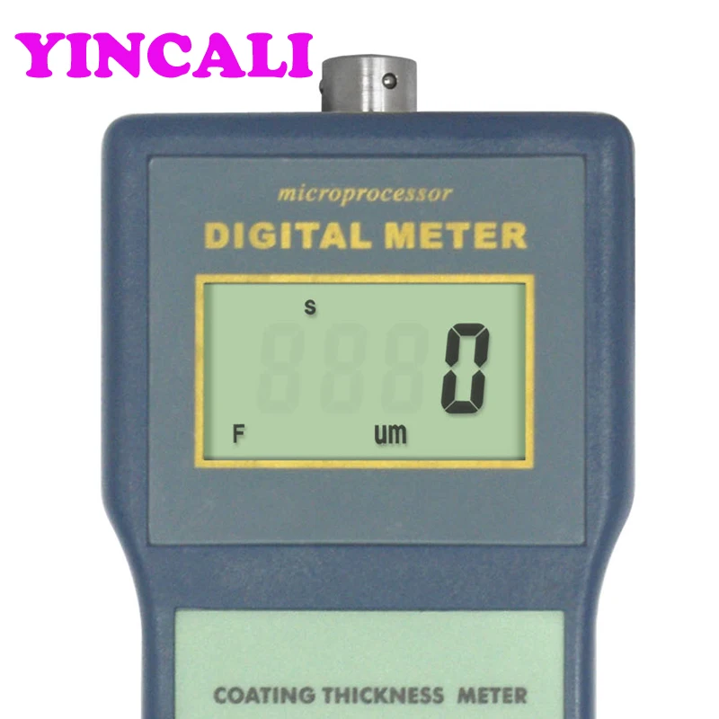Быстрая доставка цифровой покрытие толщиномер CM-8821 магнитной индукции F Тип зонда метрической и императорской может кабриолет