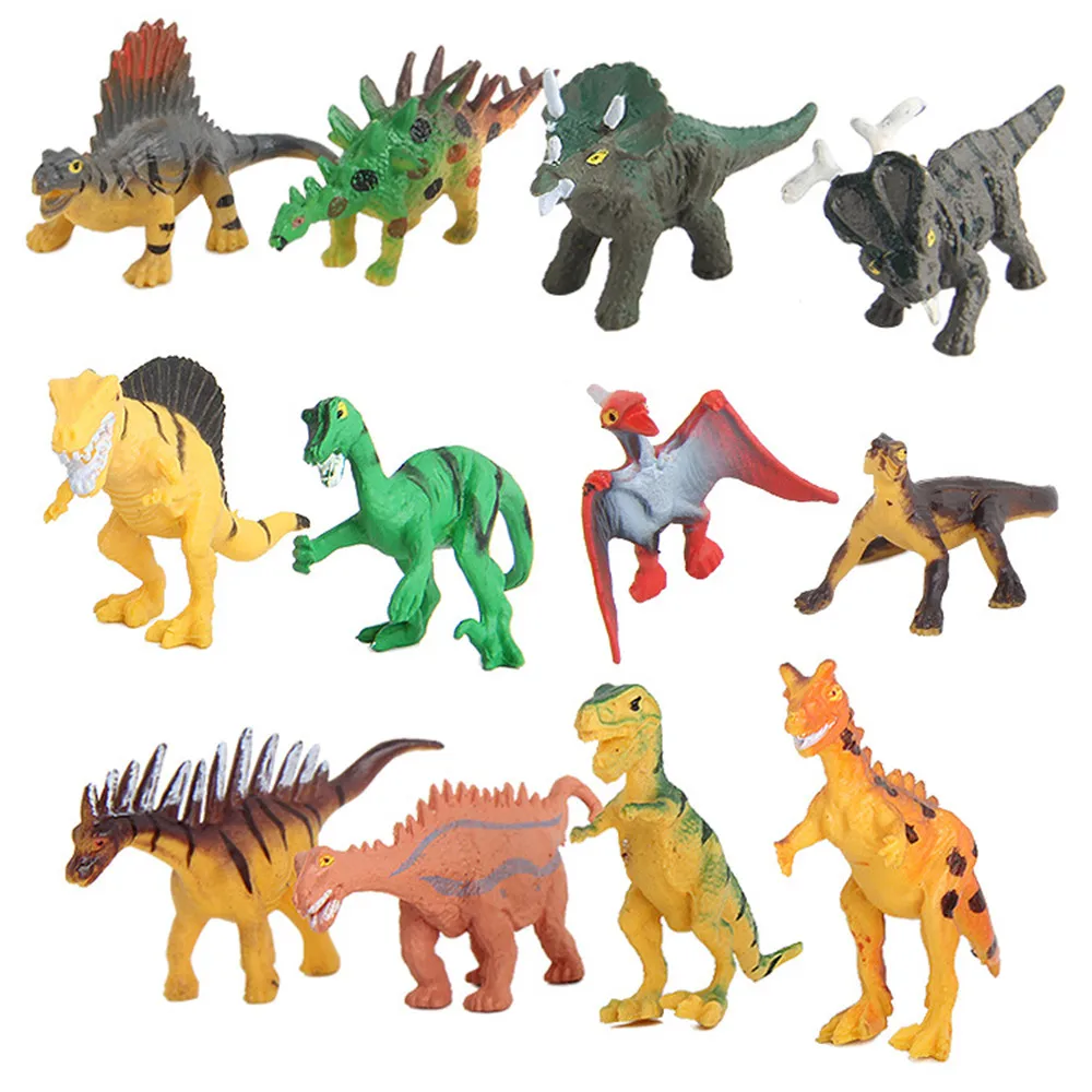 

12PC Children's Toy Biology Educational Simulated Dinosaur Model Kids Children Boys Toy Dinosaur Gift #40