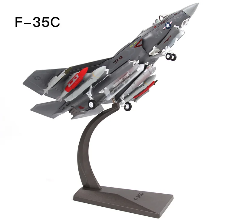 1/72 модель самолета USAF F-35A F35B F35C Lightning II Joint Strike Fighter литой металлический самолет модель игрушки для детей подарок