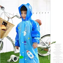 Дешевые Sale100% Радужный дождевик дети мультфильм Корея дизайн водонепроницаемый унисекс плащ мода дорожный дождевик
