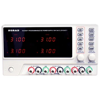 

KORAD KA3303P Three Way Programmable Adjustable DC Regulated Power Supply USB Interface Remote Control Function Synchronous Data