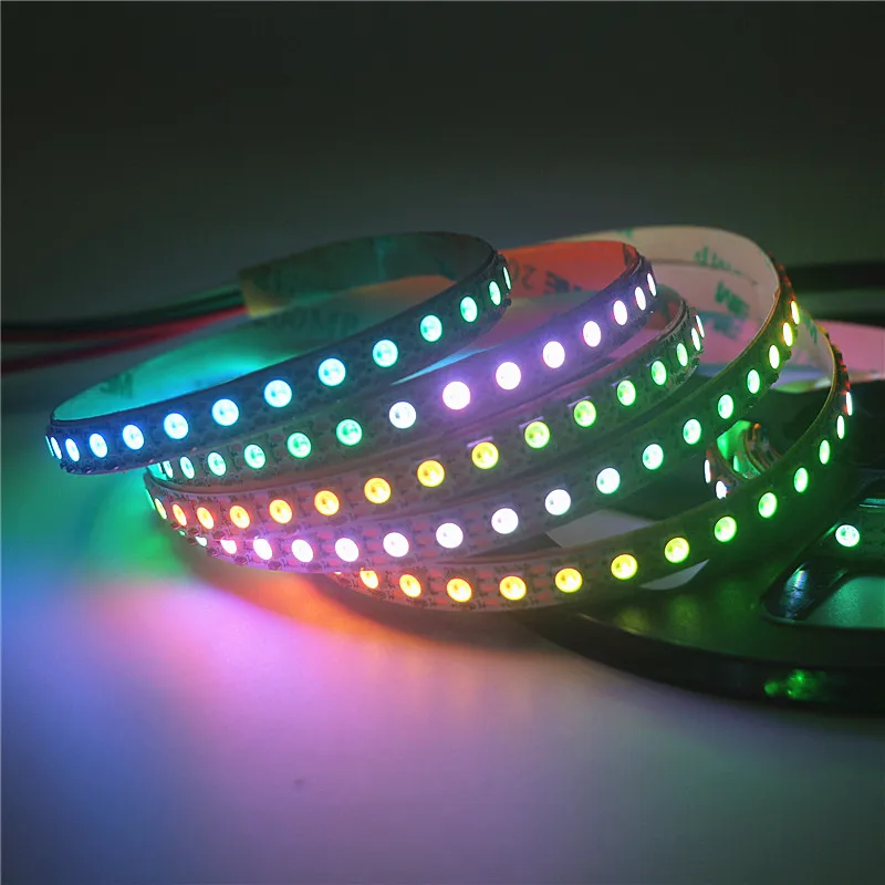 

WS2812B WS2812 Narrow LED Pixel Strip Light SK6812 SMD 5050 3535 LED Chasing Digital lamp 4mm 5mm 7mm Width Full Color lamp DC5V