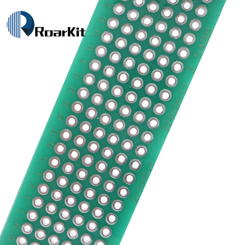 5 шт./лот 2x8 см прототип печатной платы 2 слоя 2*8 панель универсальная плата 54 мм