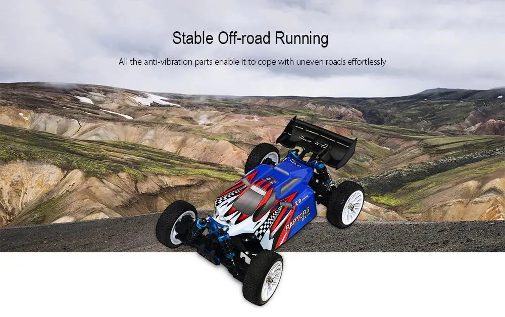 Hobbylane ZD Racing RAPTORS BX-16 9051 1/16 2,4G 4WD 55км/ч бесколлекторный гоночный автомобиль RC автомобиль внедорожник Buggy RTR игрушки