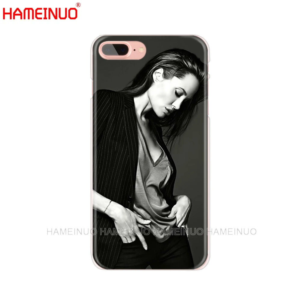 Чехол для мобильного телефона HAMEINUO Малефисента Анджелина Джоли iphone X 8 7 6 4 4S 5 5S SE 5c