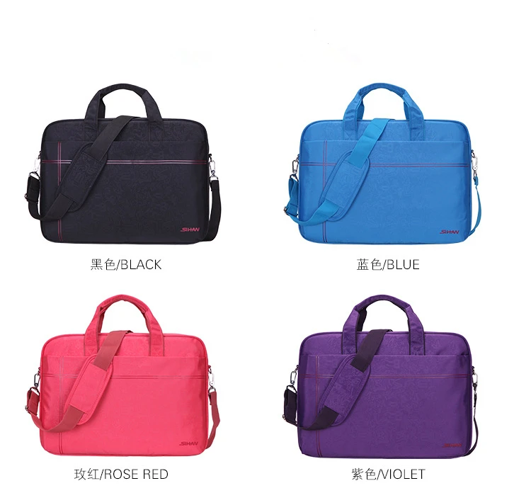 Новинка 14 15 дюймов сумка для ноутбука водонепроницаемая сумка для компьютера цветная сумка для компьютера Многофункциональный чемодан унисекс сумка через плечо