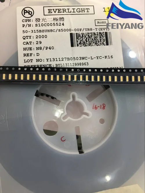 1000 шт. для EVERLIGHT 4014 светодиодный ная подсветка 0 3 Вт SMD ные Диоды в холодный белый