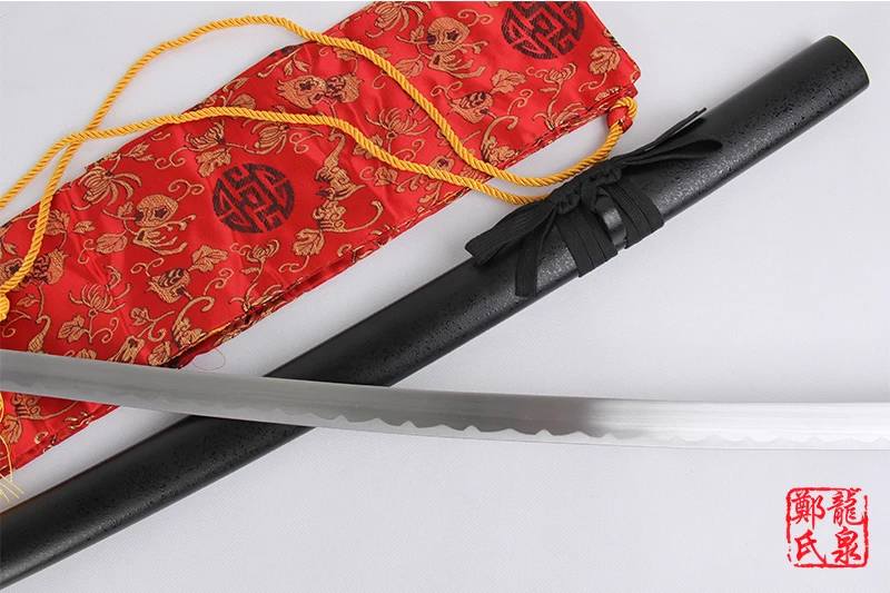 Длинные мечи 56 дюймов меч sephiroth для тематической игры Finall Fantasy японский катана аниме лезвие с черной Сая декоративные