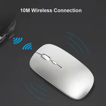 

2018 High Quality Rechargeable Power-saving Mute Wireless Mouse Desktop Notebook Computer Gaming Mouse Dropship 8.23