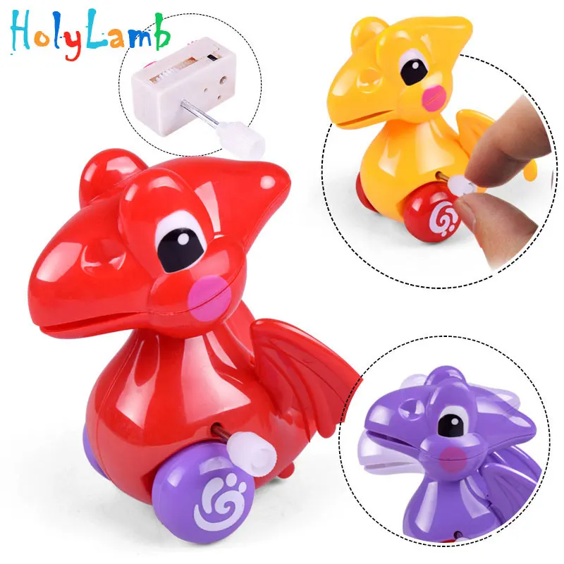 Милые Мультяшные животные Крылатый Дракон заводные игрушки для бега