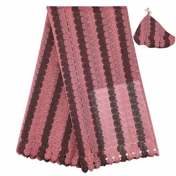 

2019 Latest African French Lace Fabric 010 High Quality African Tulle Lace Fabric For Wedding Guipure Lace Chemical Lace Fabric