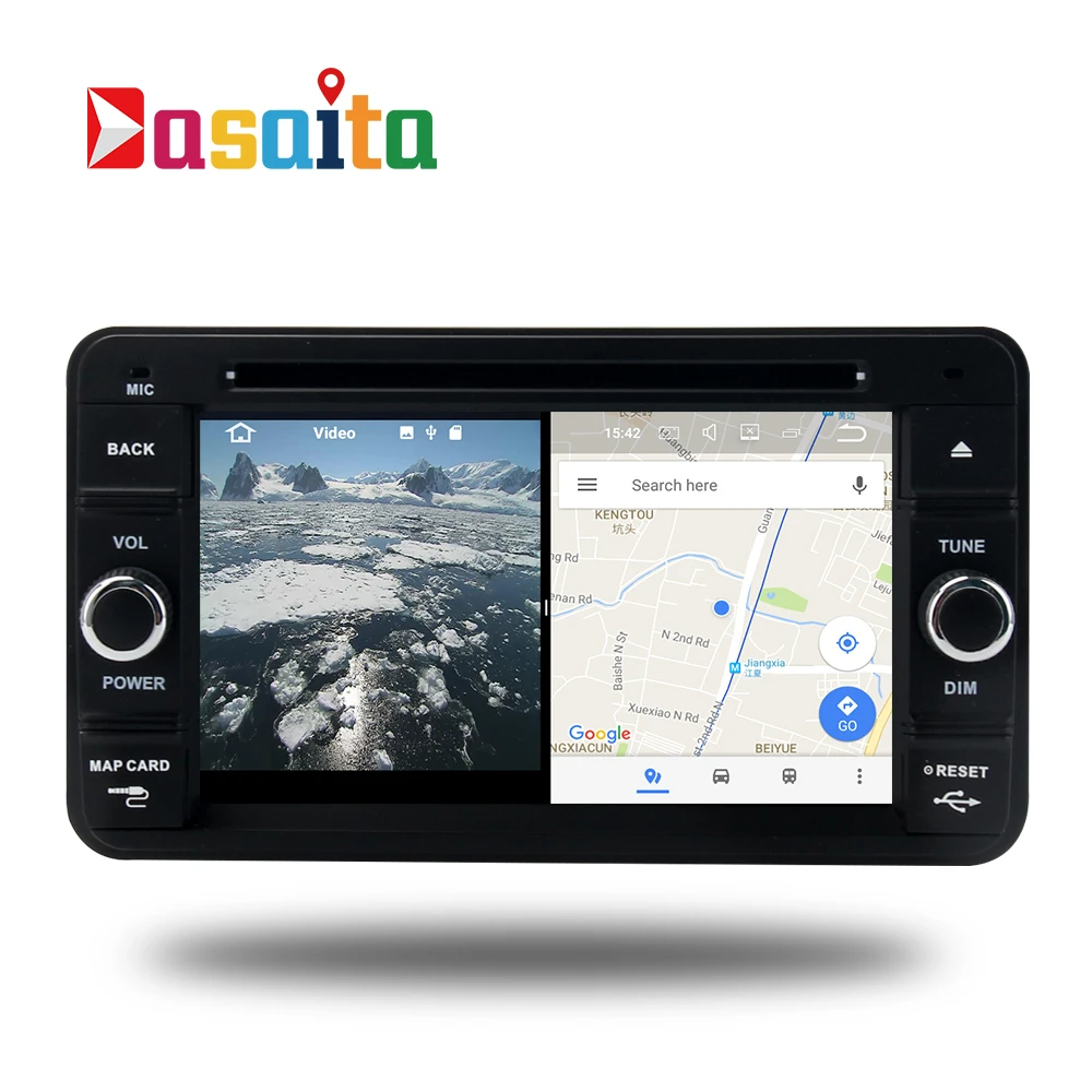 Car 2 din radio android 7 1 GPS Navi for Suzuki Jimny 2007 autoradio navigation head