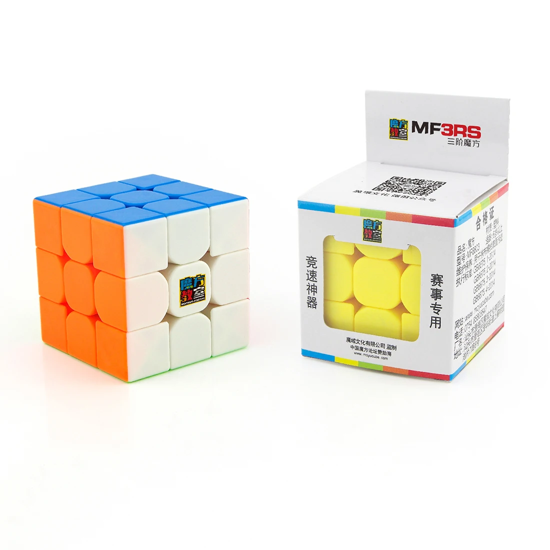 1 шт. набор магических кубиков Cubing Class MF3RS 3x3+ 1 Циклон для мальчиков FeiWu Mini 3x3 Stickerless speed New Cube 40 мм