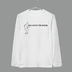 Ратм Rage Against the Machine революции рок-логотип стиль с длинными рукавами футболка