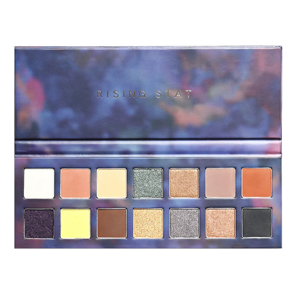 

matte eyeshadow 14 Color Waterproof Brush Eye Shadow Plate Powder Matt Eyeshadow Cosmetic Makeup 5.13