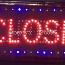 Распродажа светодиодная вывеска 10X19 дюймов на заказ для помещения ультра яркий светящийся настенный знак магазин закрыто открыто табличка