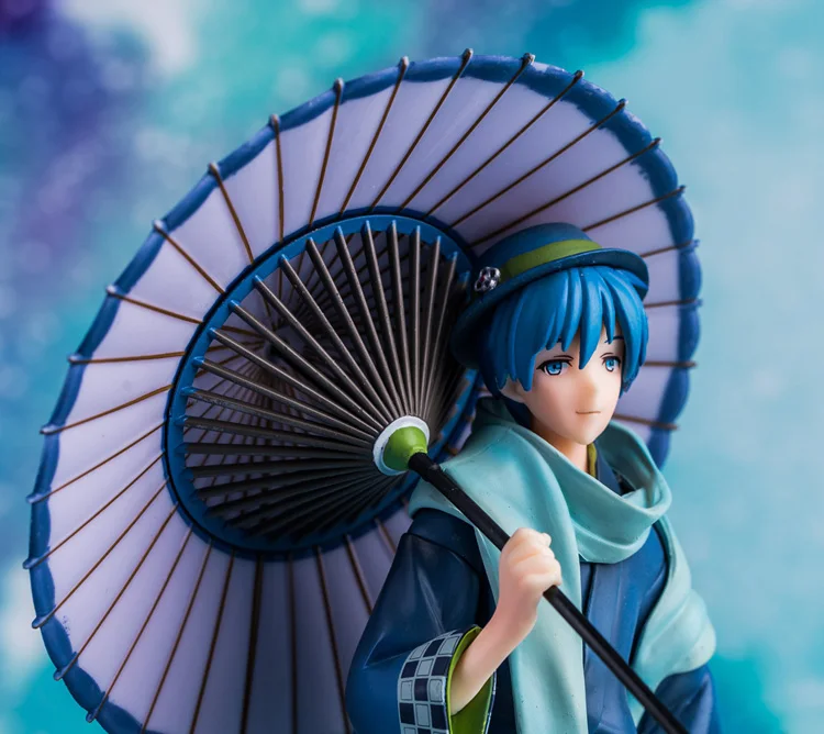 anime Hatsune Miku Kaito & meiko model figure 25cm action colleciton kimono version action collection toy gift (23)