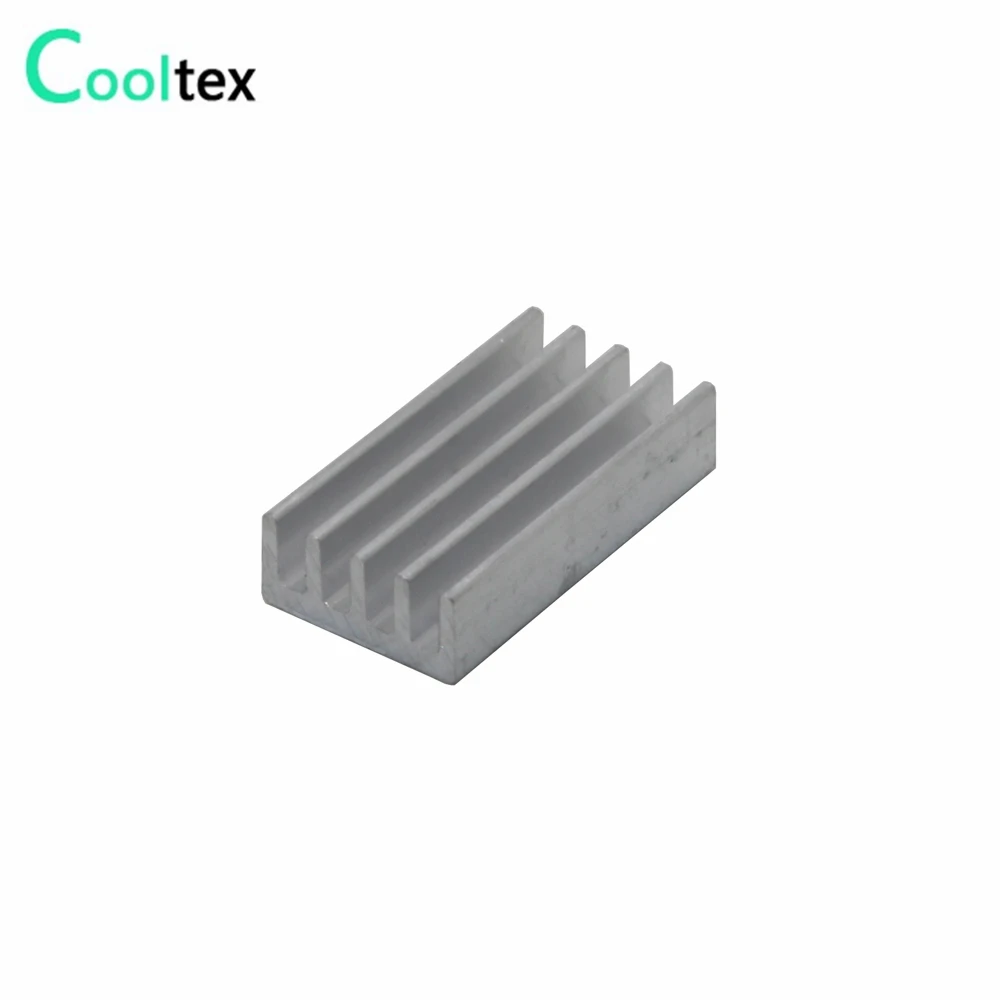 20pcs 20x11x5mm Aluminum Heatsink Radiator Cooler With Thermal Adhesive Tape PAD