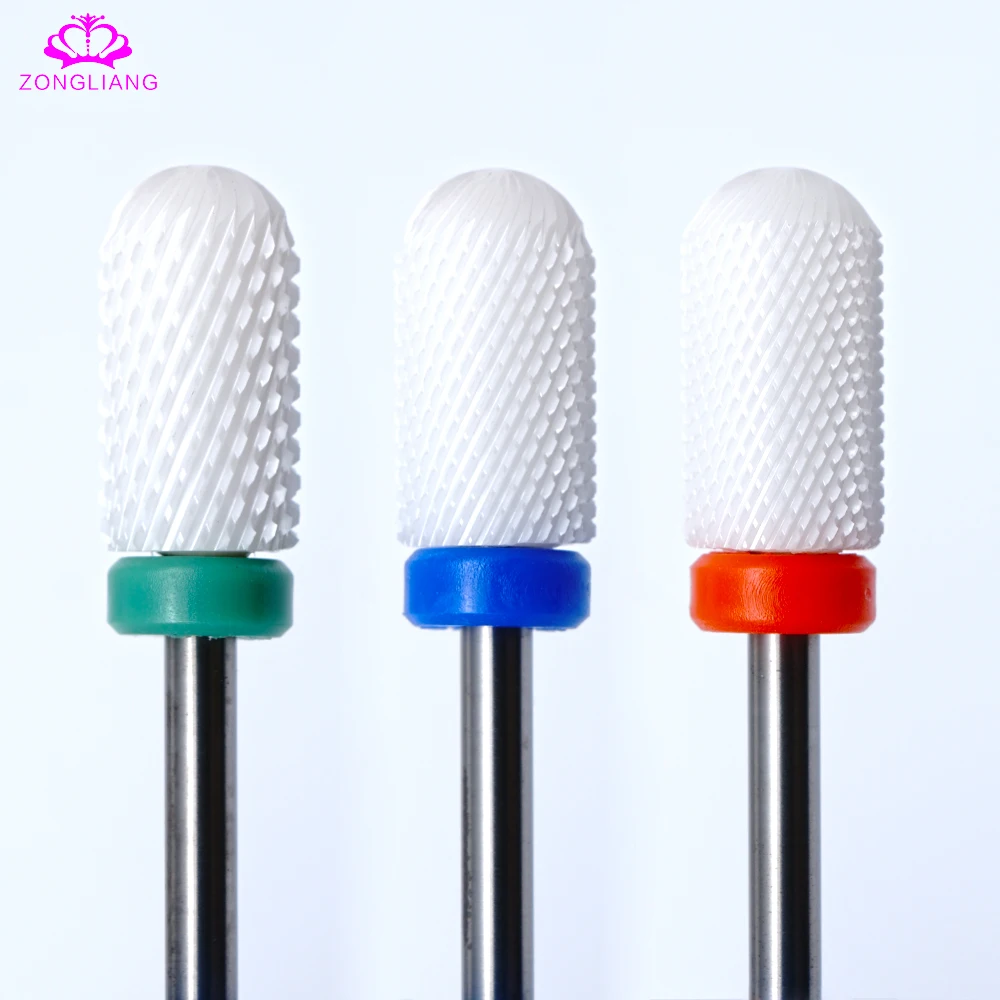 

Keramische Nail Boor 3/32 "Rotary Nail drill Burr Cutter Bits Voor Manicure Elektrische Nagel Boor Accessoires Nail