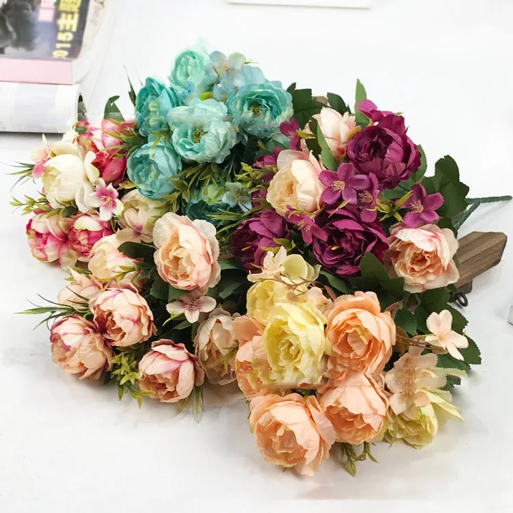 artificial flowers roses peonies  (52)