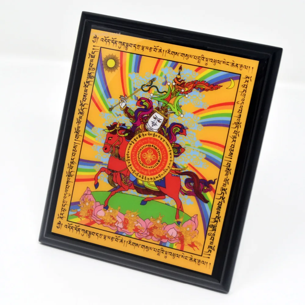 Фэншуй King Gesar амулет доска W fengshuisale браслет из Красной Нити W3329