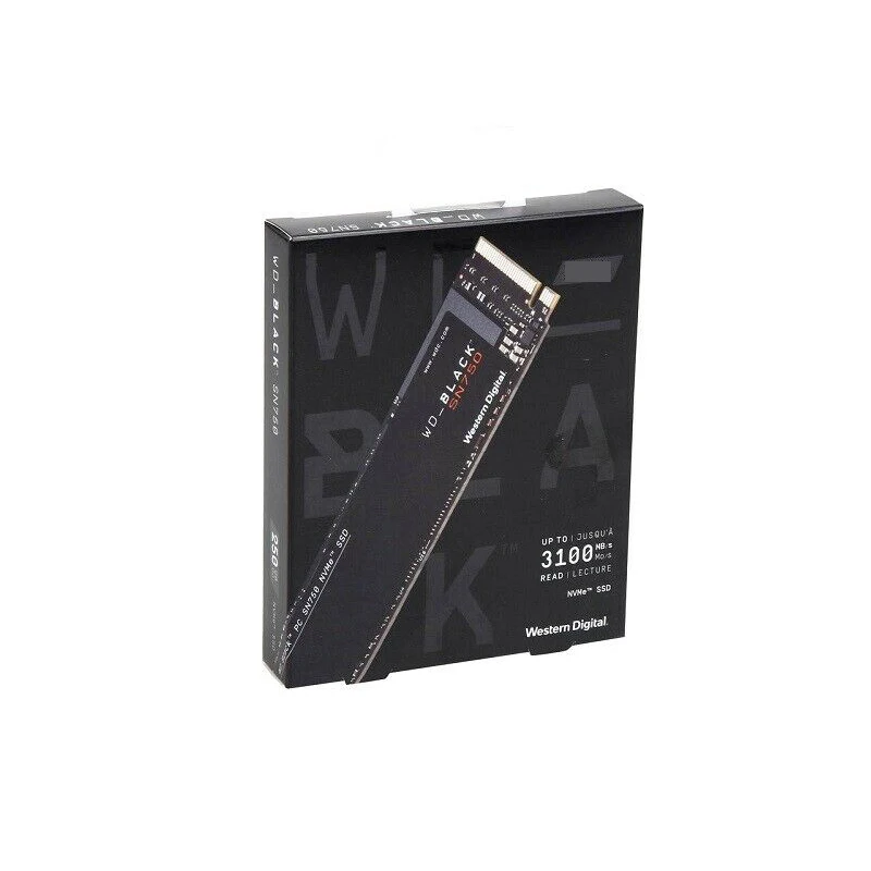 WESTERN DIGITAL WD BLACK SN750 3D NAND SSD 1 ТБ M.2 2280 NVMe PCIe Gen3 * 4 Внутренний твердотельный накопитель