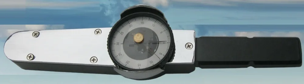 0-20N. m однонаправленный часы динамометрический ключ с круговой шкалой 4% игла индикатор курсора гаечный ключ