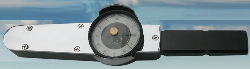 

0-3N.m,--0-20N.m Single-direction Watch dial torque wrench 4% needle indicator cursor spanner