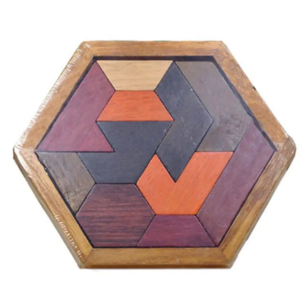 tangram wooden puzzle