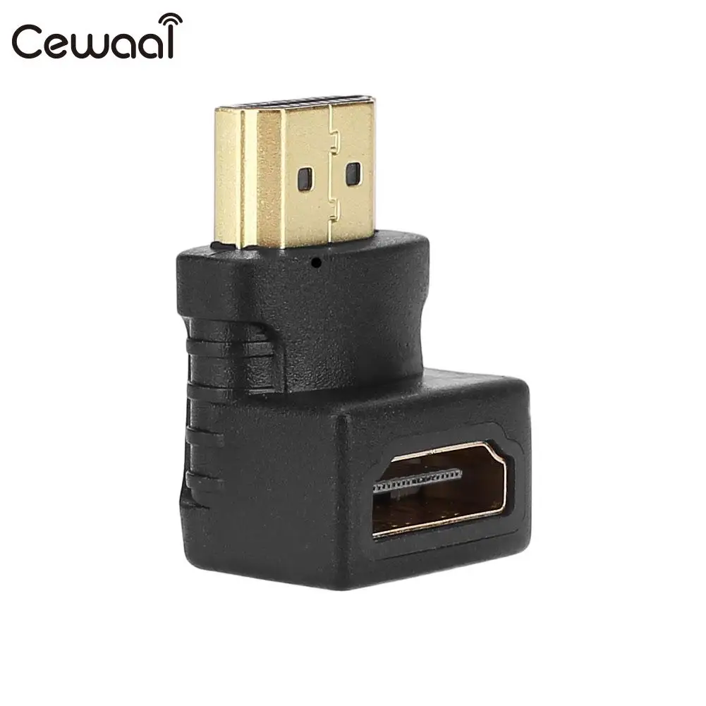 HDMI мужчин и женщин M/F угловой удлинитель Разъем для HDTV практичный |