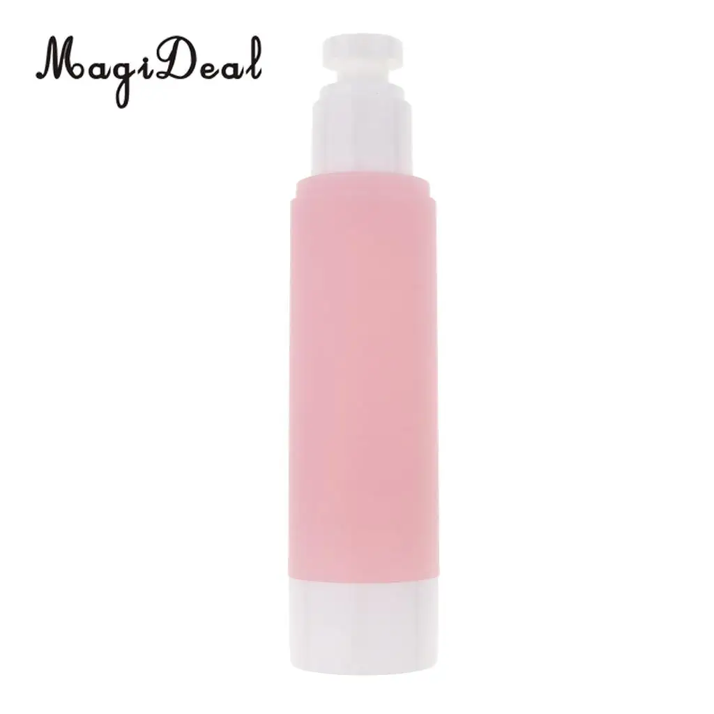 Sterile Airless Bottle Frosted Pink Vacuum Pump Bottle Lotion Sunscreen Serum Container Travel Refillable Bottles 15/30/50/100ML