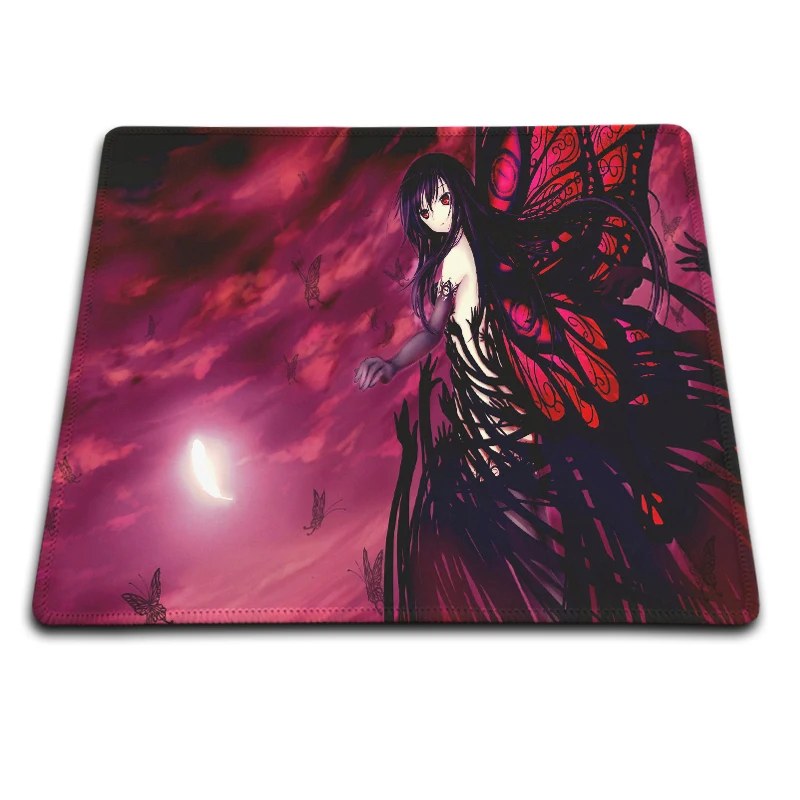 

Make Your Own Amazing Mouse Pad Accel World Kuroyuki Hime Black Lotus Customized Computer Notebook Beautiful Anime Mouse Mat