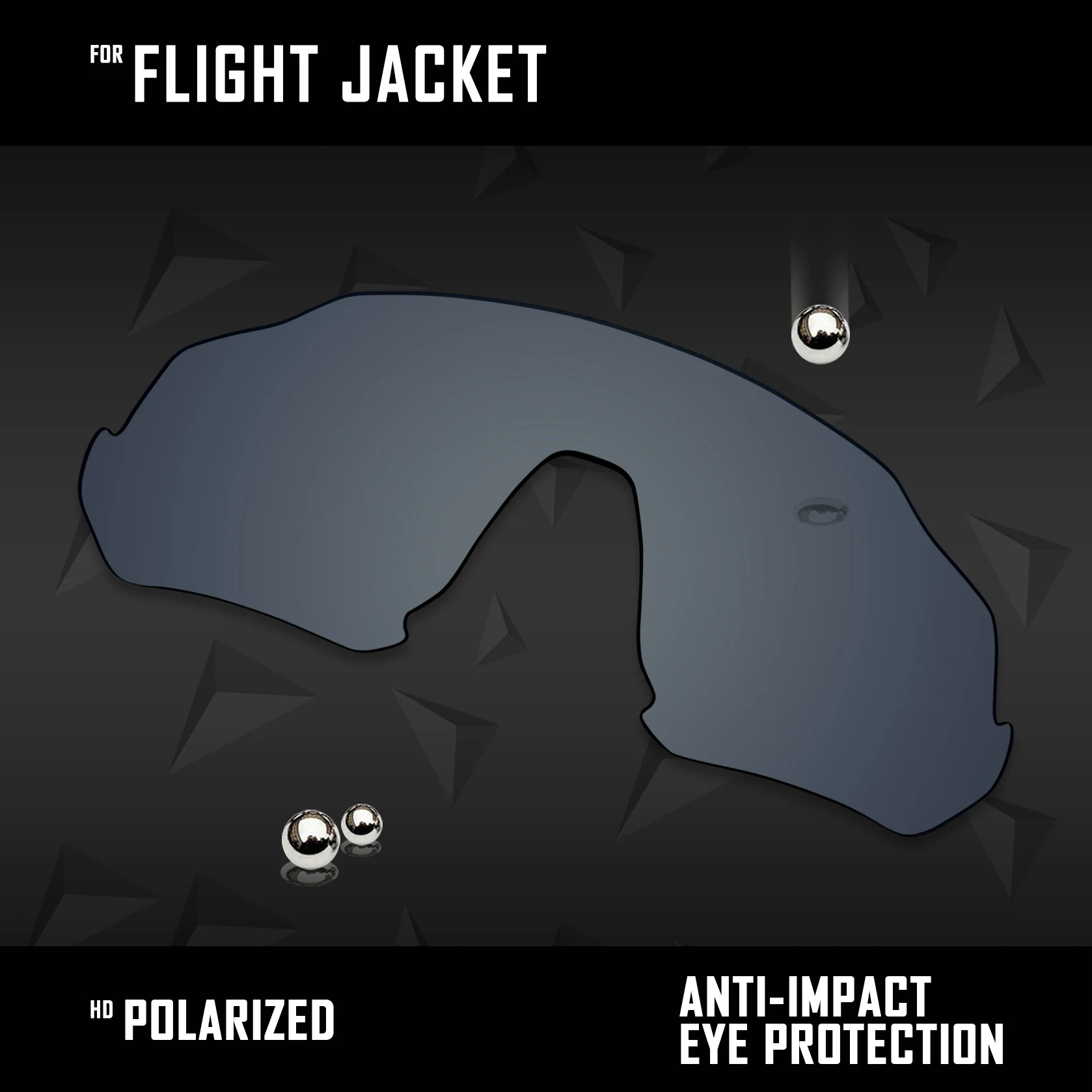 Сменные линзы OOWLIT для солнечных очков Oakley Flight Jacket Polarized разные цвета|Очки