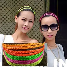 Headband Freeshipping! NEW high quality ribbon bow elastic Hair Band / Hair ties / Hair Accessories/korean style/wholesale