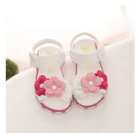 

Girls Sandals For 2-7 Ages Peep Toe Bowtie Princess Sandals Kids Party Shoes For Girl Size 21-30 Children Summer Shoes