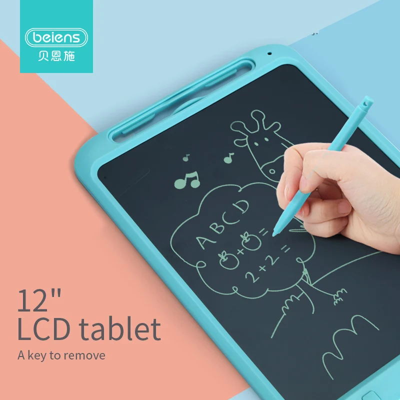 

Beiens del 8,5-12 pulgadas LCD tabletas de dibujo juguetes escritura Pad educativos tablero de dibujo para tablero de escr