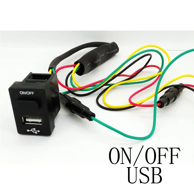 1 шт. USB зарядное устройство автомобильное зарядное устройство USB разъем напряжение дисплей Температура аудио зарядное устройство VOL. V TEM HDMI 2.1A/5 В для BYD G6