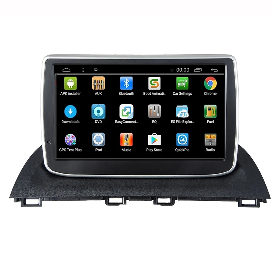 Sale Asvegen Car Auto Stereo Radio For Mazda 3 Axela 2014 2015 2016 Android 7.1 Quad Core 8 inch GPS Navigation Multimedia DVD Player 1