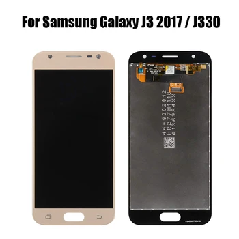 

LCD For Samsung Galaxy J3 2017 J330 J330F J330G LCD Display Touch Screen Digitizer Assembly Replacement For j3 pro 2017 Screen