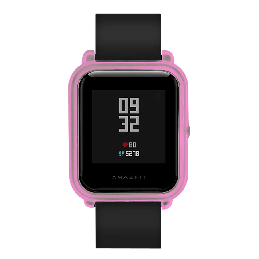 Защитный чехол для Huami Amazfit Bip Bit протектор для часов оболочка для Amazfit Bip Youth тонкий цветной ПК бампер крышка