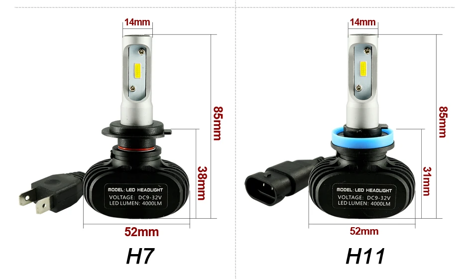 COB N1 h7 led h4 h11 h8 h9 9005 9006 hb3 hb4 (1)