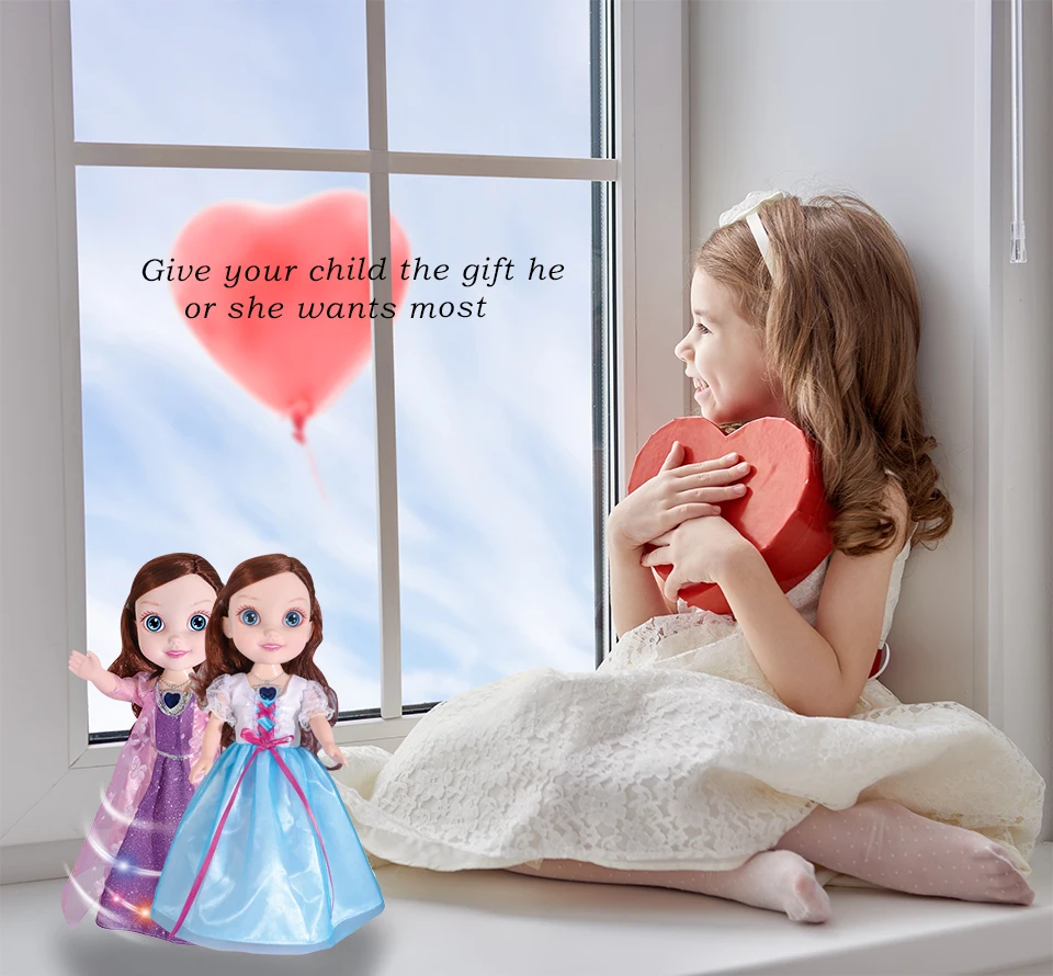 4 princess doll with dress